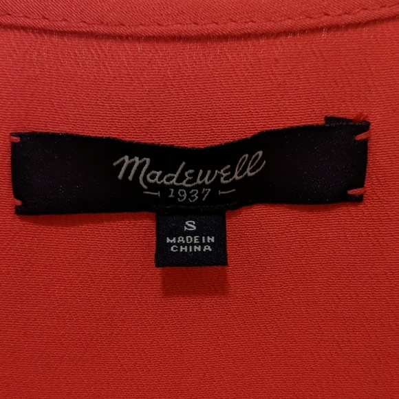 MADEWELL * SIDE SLIT SLEEVELESS TANK - Picture 4 of 6